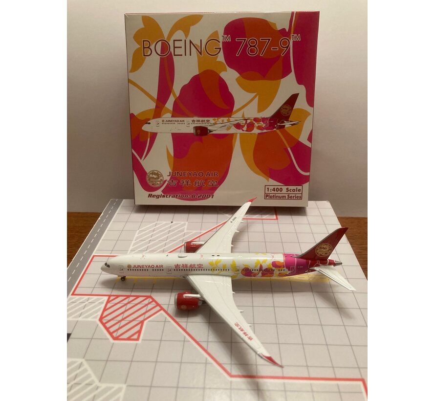 B787-9 Dreamliner Juneyao 'Colourful Petals' B-20D1 1:400 **Collection sale**