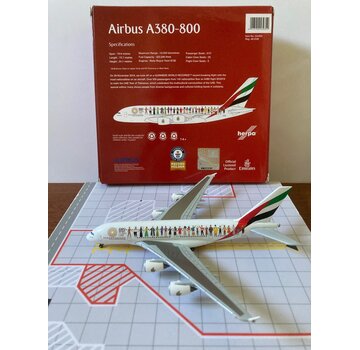 Herpa A380-800 Emirates A6-EVB Year of Tolerance 1:500**Collection sale**