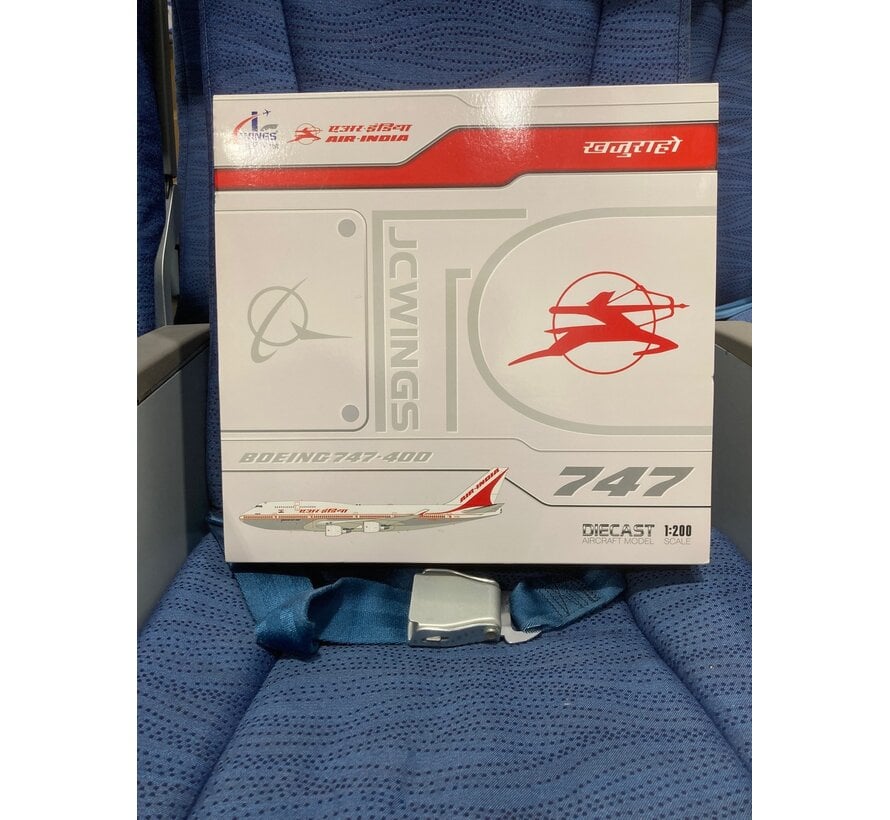 B747-400 Air India old livery VT-ESO 1:200 polished