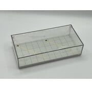 Aero Displays Acrylic Display Case with Diorama Base R Angle Offstands 1:400 8" x 4" x 2" inches