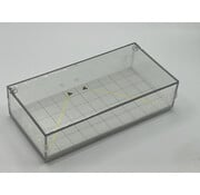 Aero Displays Acrylic Display Case with Diorama Base R and L Angle Offstands 1:400 8" x 4" x 2" inches