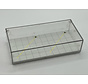 Acrylic Display Case with Diorama Base L Angle Offstands 1:400 8" x 4" x 2" inches