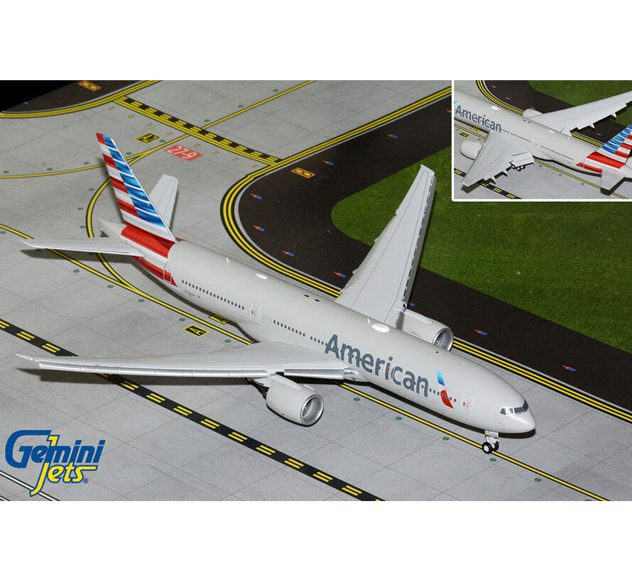 B777-200ER American Airlines 2013 livery N788AN 1:200 flaps down *New Arrival