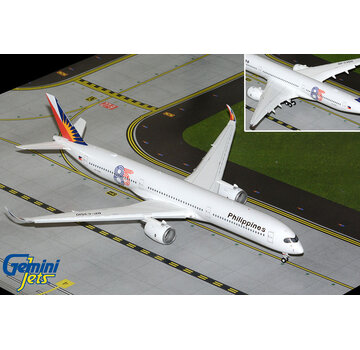 Gemini Jets A350-1000 Philippine Airlines  RP-C3510 "85 Years," flaps down 1:200 *New Arrival