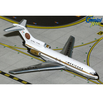 Gemini Jets B727-100 Mexicana Azteca de Oro XA-SEJ 1:400 polished belly *New Arrival