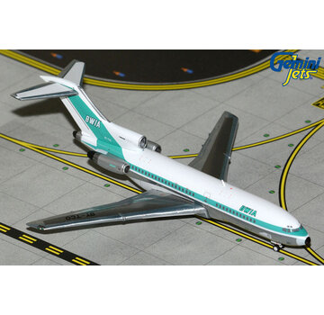 Gemini Jets B727-100 British West Indian AIrways BWIA 1960s livery 9Y-TCO 1:400 polished belly *New Arrival
