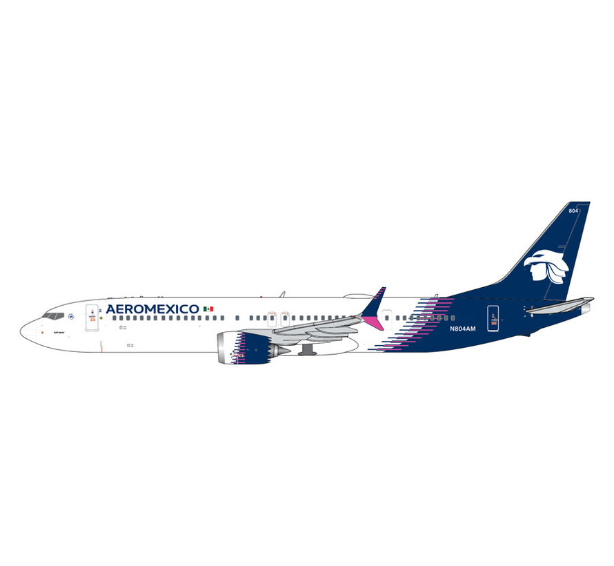 B737-9 MAX Aeromexico N804AM 1:400 *New Arrival