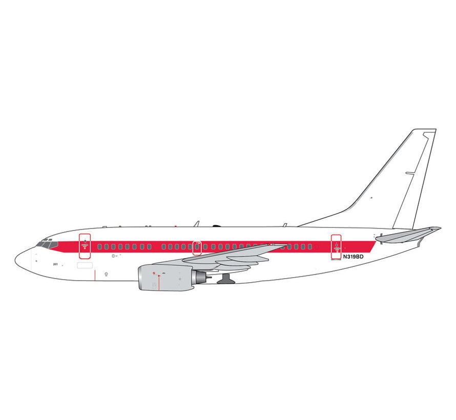 B737-600 EG&G "Janet" N319BD  1:400 *Pre-Order