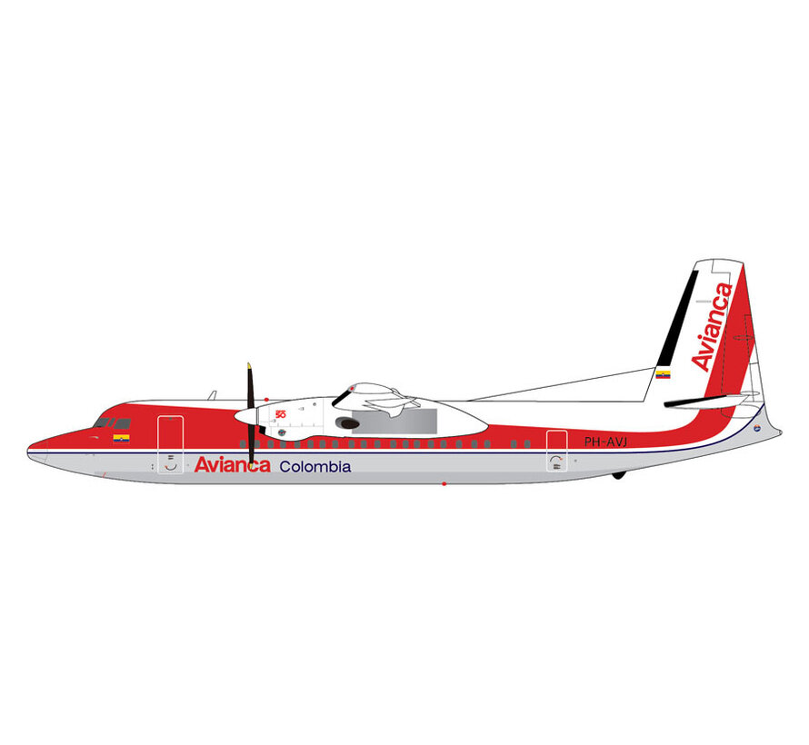 Fokker 50 Avianca PH-AVJ  1:200 *Pre-Order