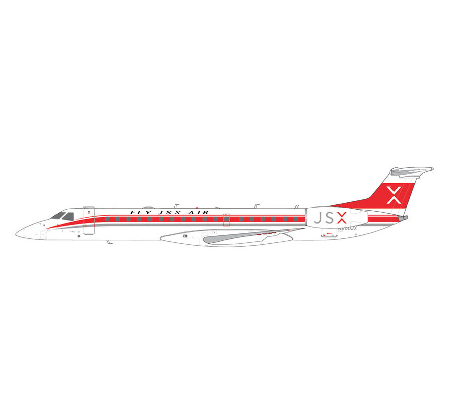 E145R JSX N960JX "Fly JSX Air" retro livery 1:200 *Pre-Order