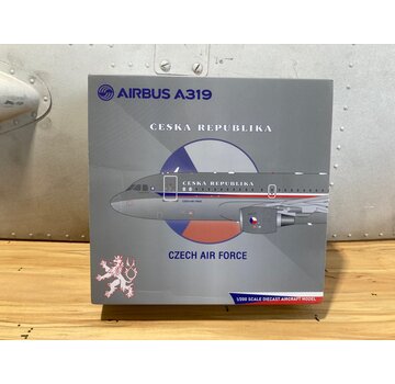 JC Wings A319CJ Czech Republic Air Force 2801 1:200 with stand **Collection sale**
