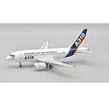 InFlight A318 Airbus Original House livery Whatever Your Size We Have It.  F-WWIB 1:200 (2nd) *New Arrival