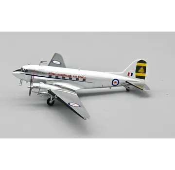 InFlight C47B Skytrain (DC3) Historical Aircraft Restoration Society RAAF livery VH-EAF 1:200  *New Arrival