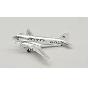 InFlight DC3 QANTAS EMPIRE AIRWAYS bare metal VH-EAO 1:200 polished *New Arrival