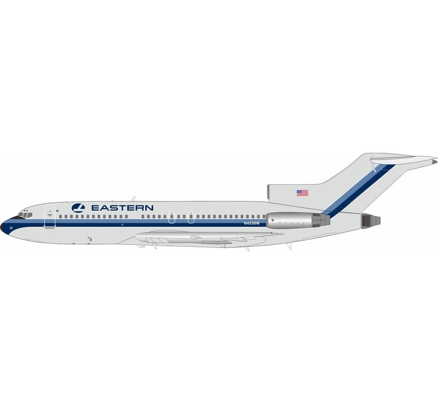B727-25 Eastern Air Lines silver hockey stick livery N4556W 1:200 +pre-order+