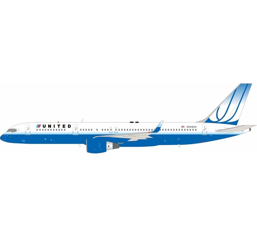 B757-200W United Airlines Blue tulip livery N549UA 1:200 winglets +Pre-Order+