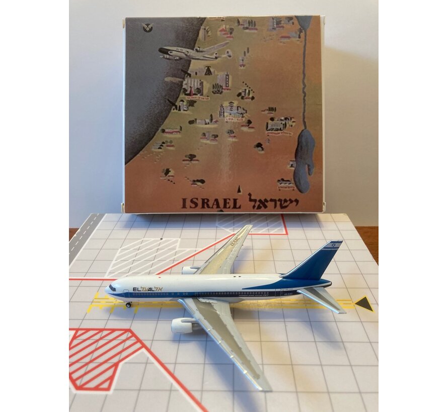 Aeroclassics B767-200 El Al 4X-EAC w/Stair truck 1:400**Collection sale**