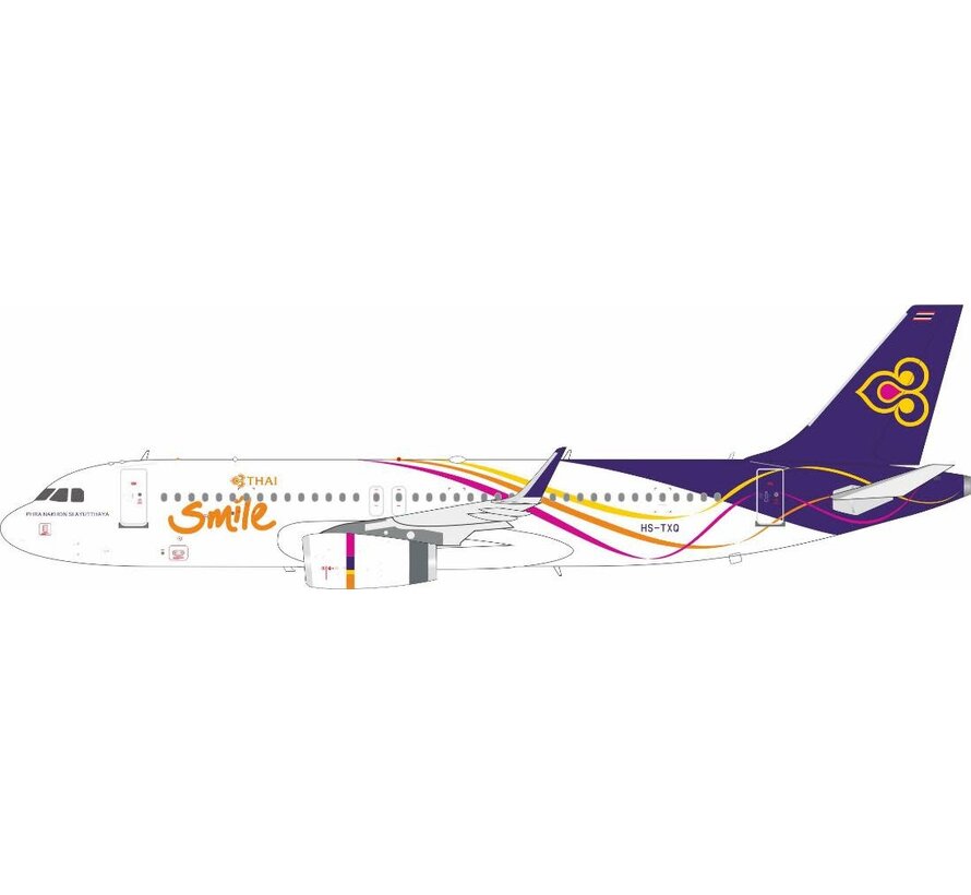 A320S Thai Smile HS-TXQ 1:200 sharklets +pre-order+