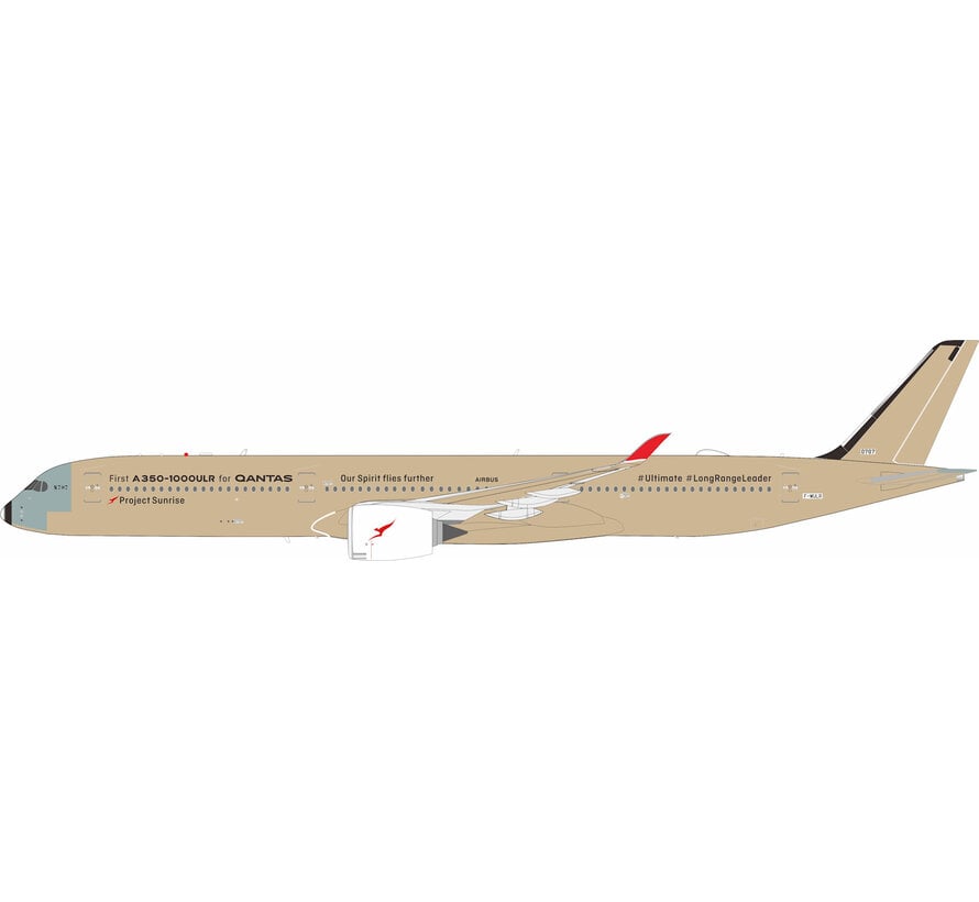 A350-1000ULR QANTAS Project Sunrise FIRST FLIGHT primer livery F-WULR 1:200 +pre-order+