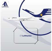 Aero Polaris A350-900 Lufthansa old livery D-AIXH 1:400  +Pre-order+