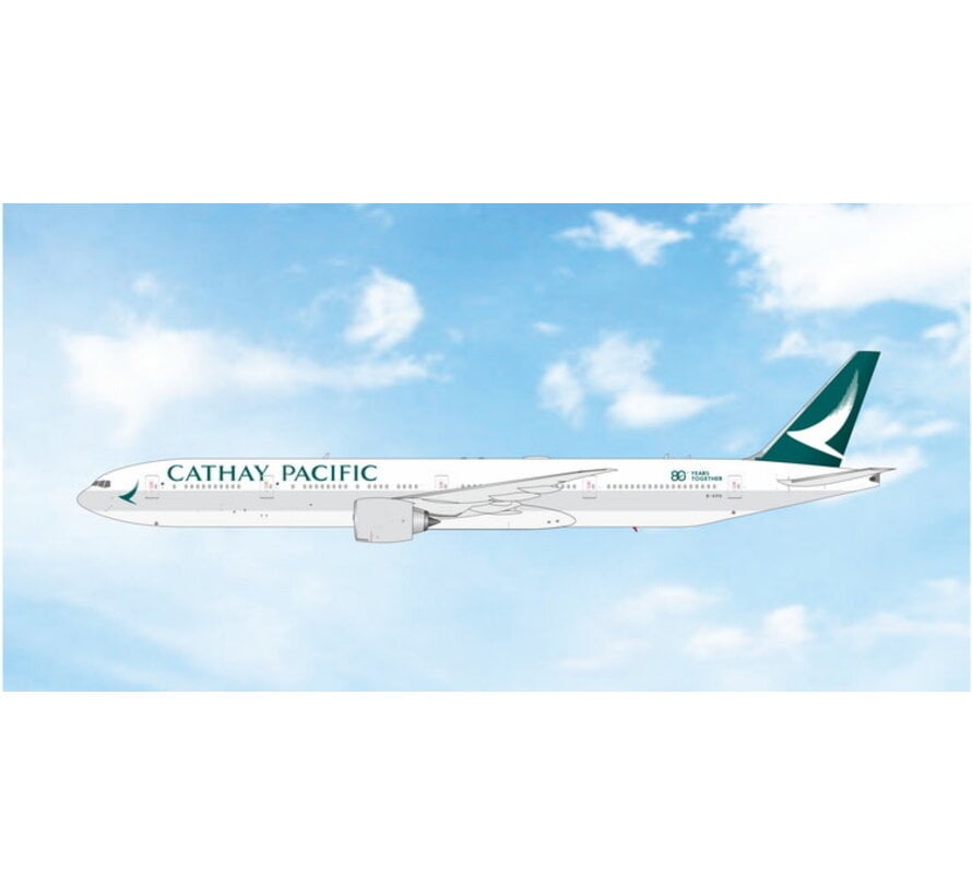 B777-300ER Cathay Pacific 80 years together small logo B-KPO 1:400 +pre-order+