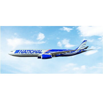 Phoenix Diecast A330-300 National Airlines blue silver N873CA 1:400 +pre-order+