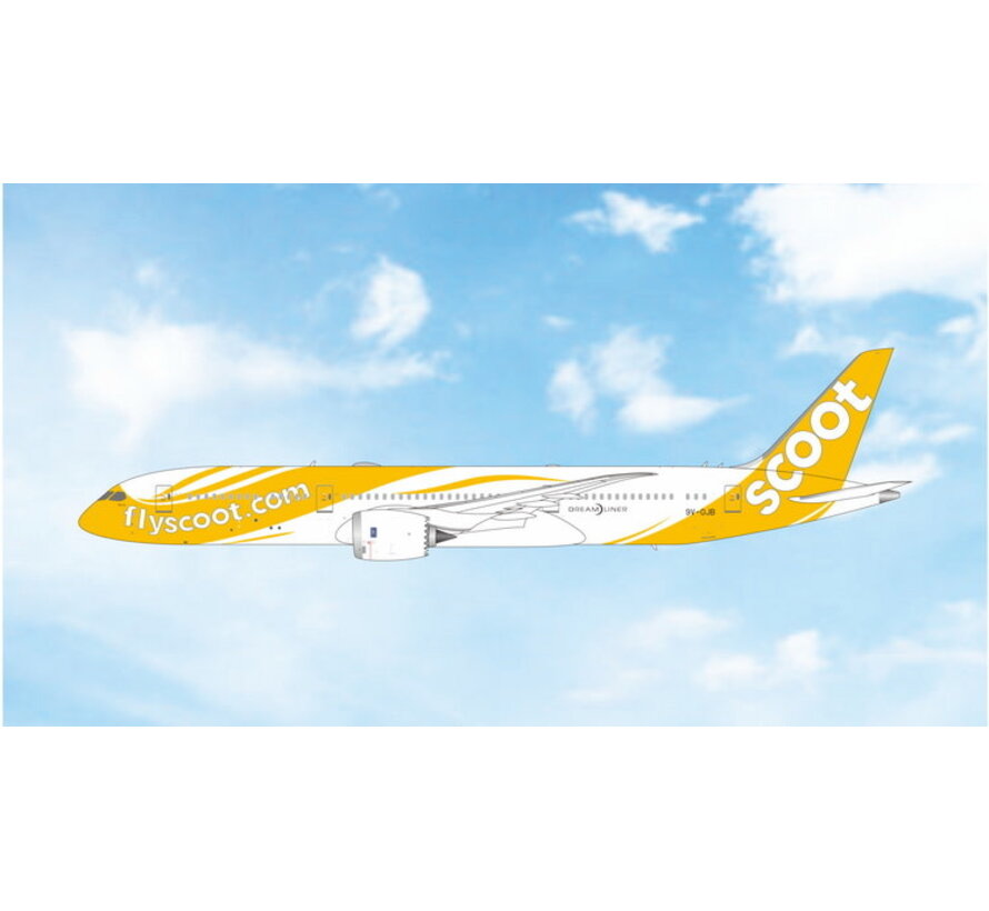 B787-9 Dreamliner Scoot 9V-OJB 1:400 +pre-order+