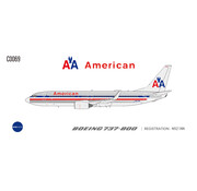 C-Models B737-800W American Airlines AA livery N921NN 1:400 winglets  +Pre-order+