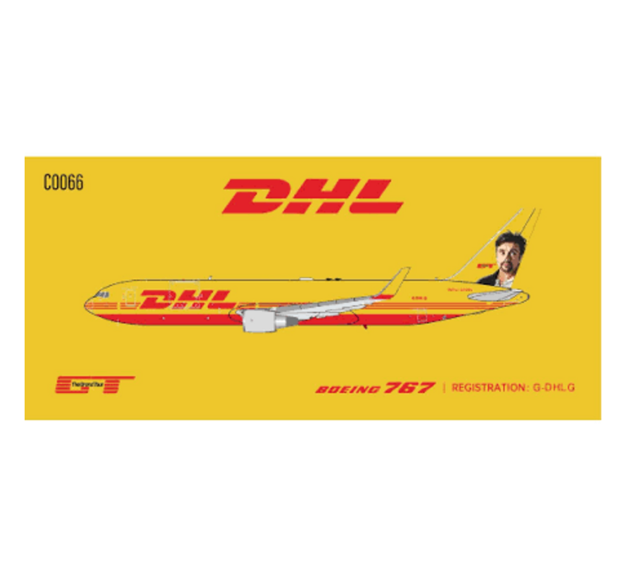 B767-300F DHL Air UK The Grand Tour G-DHLG 1:400  +Pre-order+