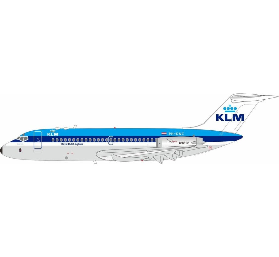 DC9-15 KLM Royal Dutch Airlines PH-DNC 1:200 +pre-order+