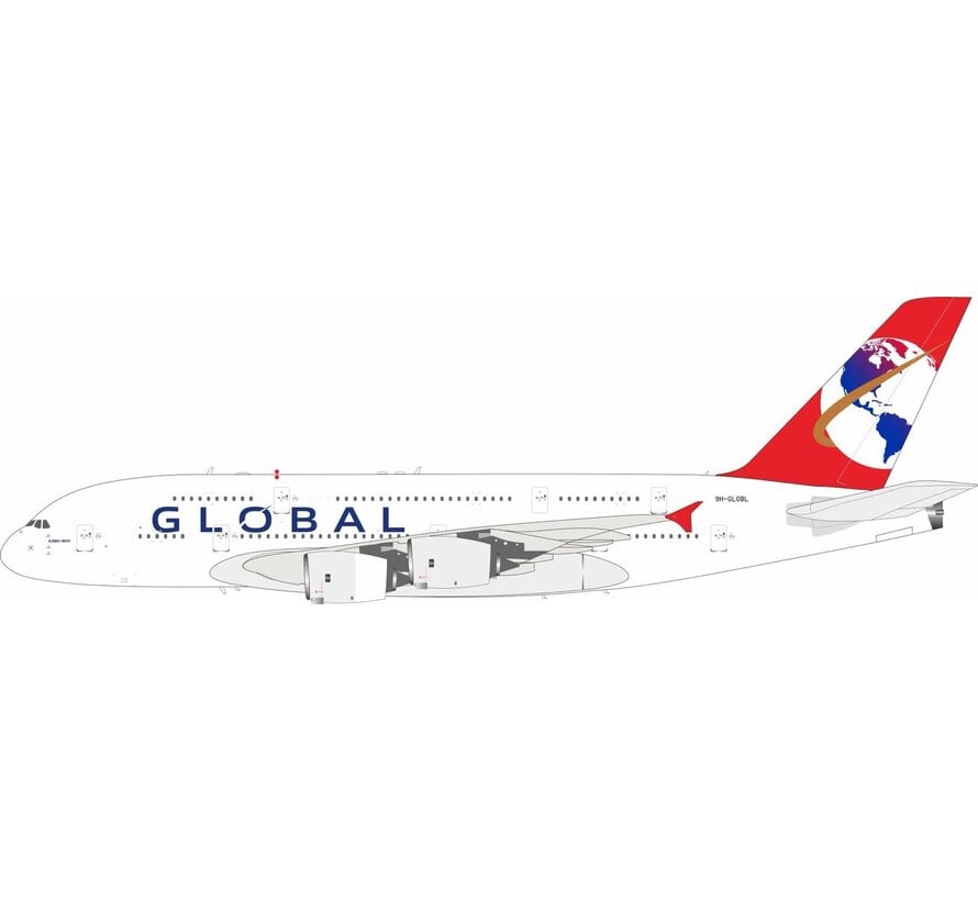 A380-800 Global Airlines (Hi Fly Malta) 9H-GLOBL 1:200 +pre-order+