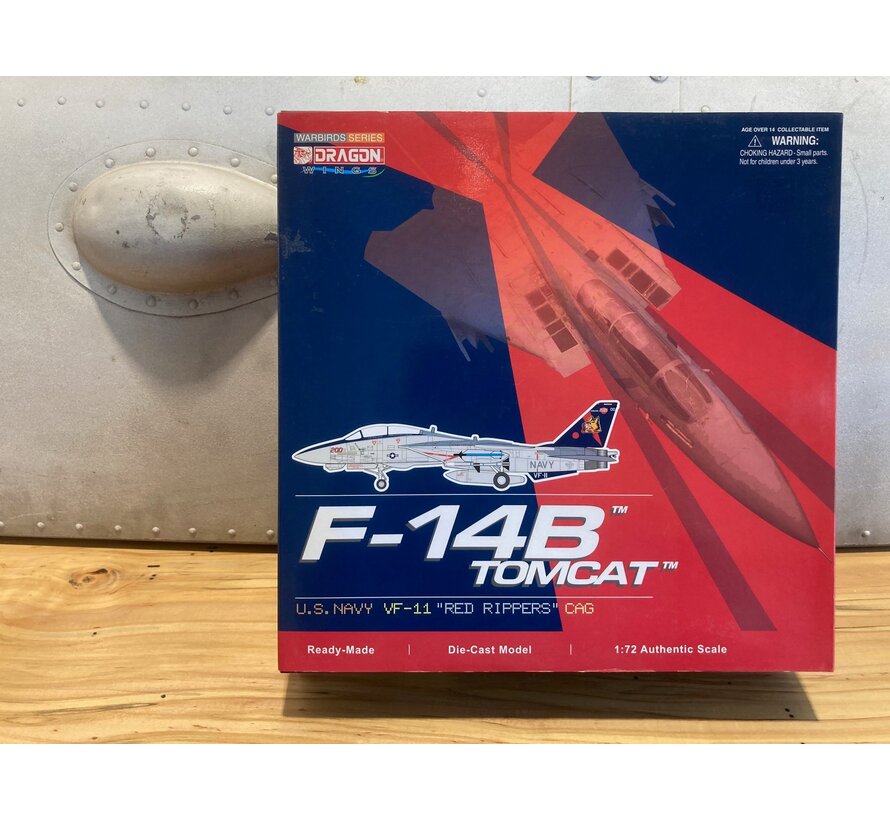 F14B VF-11 'Red Rippers' CAG 1:72**Collection sale**Factory sealed !