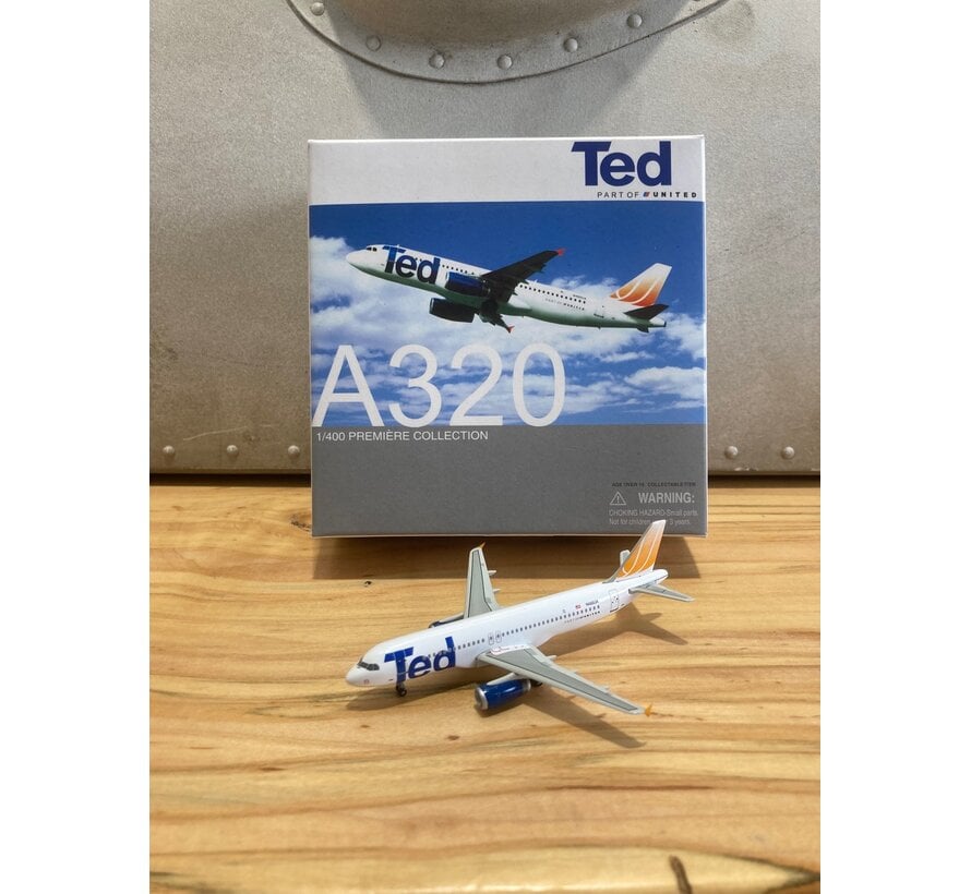 A320 TED N495UA 1:400**Collection sale**