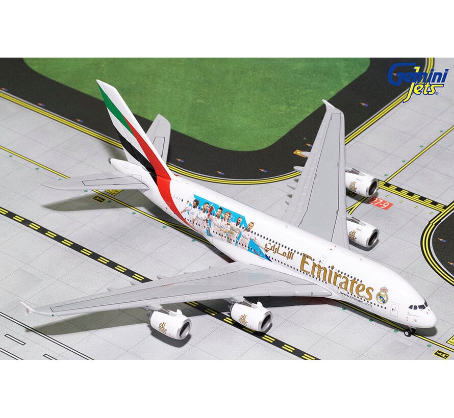 A380-800 Emirates Real Madrid livery A6-EUG 1:400 (19th release) **Collection sale**
