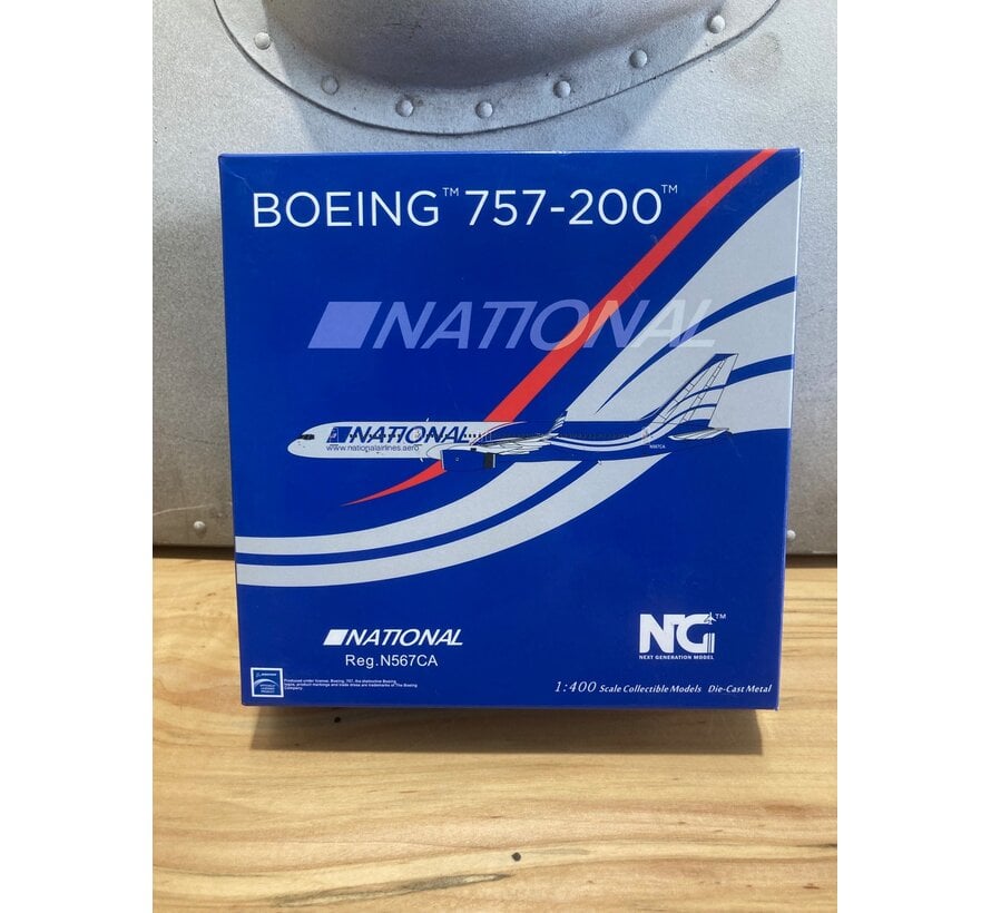 B757-200W National Airlines N567CA 1:400 **Collection sale**