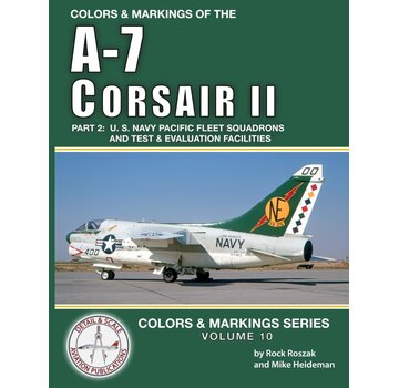 Detail & Scale Aviation Publications Colors & Markings of the A7 Corsair II: Part 2: US Navy Pacific Fleet: C&M #10 softcover +New Arrival+