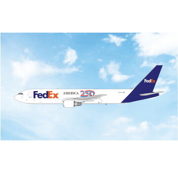 Phoenix Diecast B767-300F FedEx Express AMERICA 250 N245FE 1:400  +pre-order+