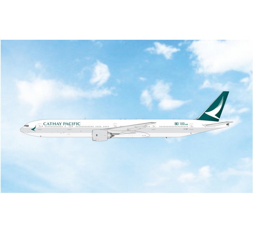 B777-300 Cathay Pacific 80 years logo B-HNF 1:400 +pre-order+