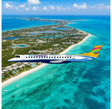3D Design Deck ERJ145 Inter Caribbean VQ-TPS 1:400+NEW MOULD+  +pre-order+
