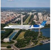 3D Design Deck ERJ145XR United Express blue evolution 2019 livery N16147 1:400 +NEW MOULD+ +pre-order+