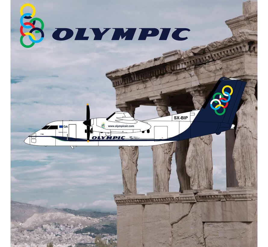 dash-8-100 Olympic Air SX-BIP 1:200 +pre-order+