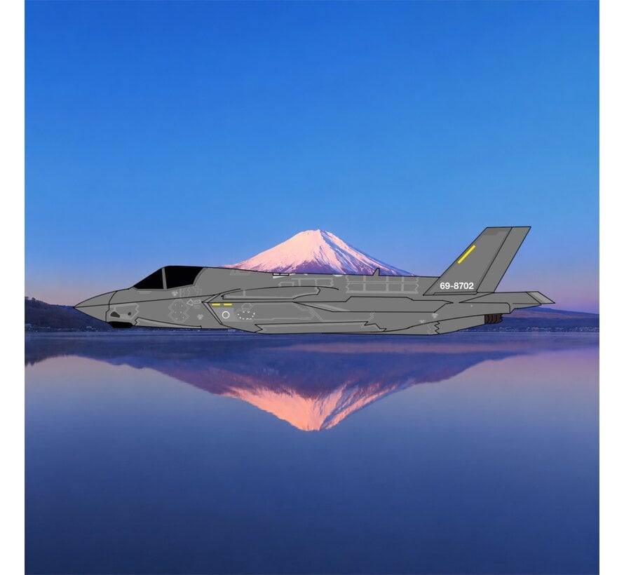 F35A Lightning II JASDF Japan Air Self Defence Force 69-8701 1:400  (Revised Mould) +pre-order+