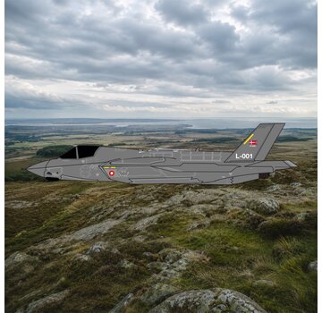 3D Design Deck F35A Lightning II Royal Danish Air Force L-001 1:400  (Revised Mould)   +pre-order+