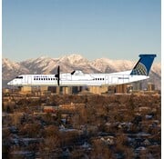 3D Design Deck dash-8 Q400 United 2010 livery N196WQ 1:400 +pre-order+