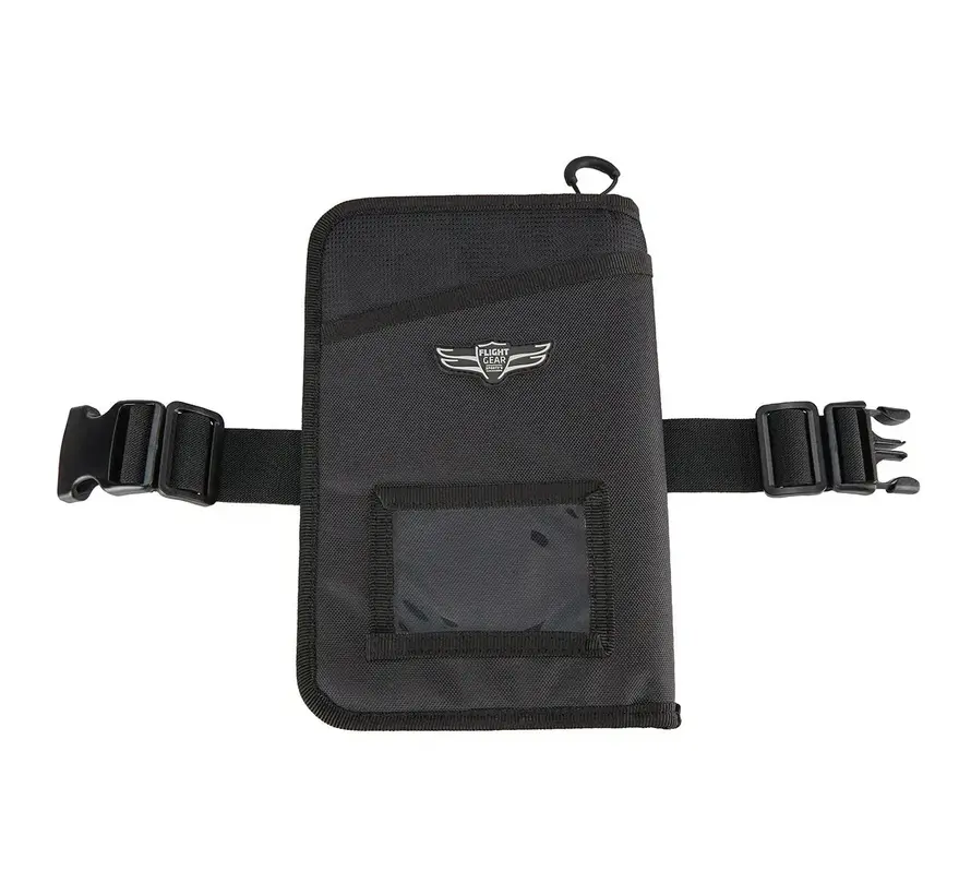 Kneeboard Trifold  VFR with ipad 9.7" iPad Air or Pro Corner Straps