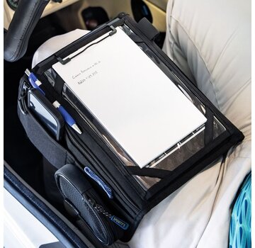 Sporty's Kneeboard Trifold with ipad 9.7" elastic straps