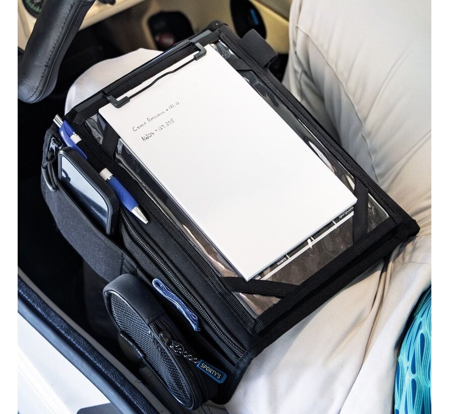 Kneeboard Trifold  VFR with ipad 9.7" iPad Air or Pro Corner Straps