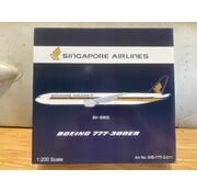 JFOX B777-300ER Singapore Airlines 9V-SWG 1:200 **Collection sale**