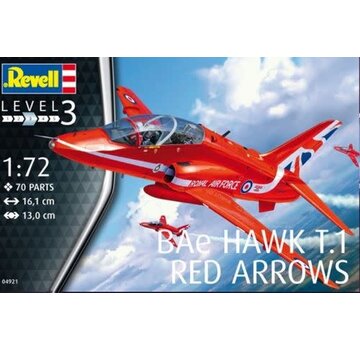 Revell Germany BAe Hawk T.1 Red Arrows 1:72 NEW TOOL 2015