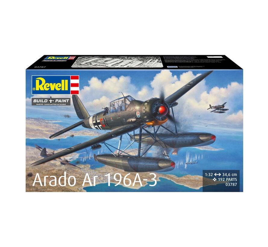 Arado Ar-196A-3 floatplane 1:32 New issue 2026 [Build and Paint]